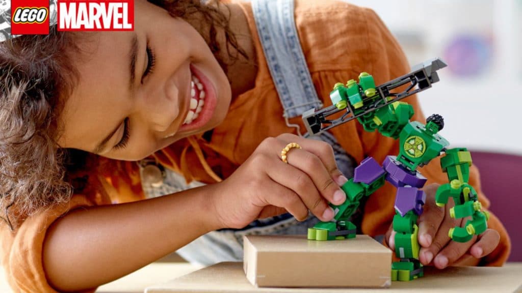 LEGO Marvel Hulk Mech Armor set