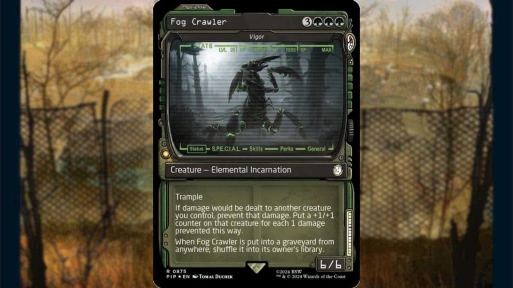 MTG Fallout Fog Crawler