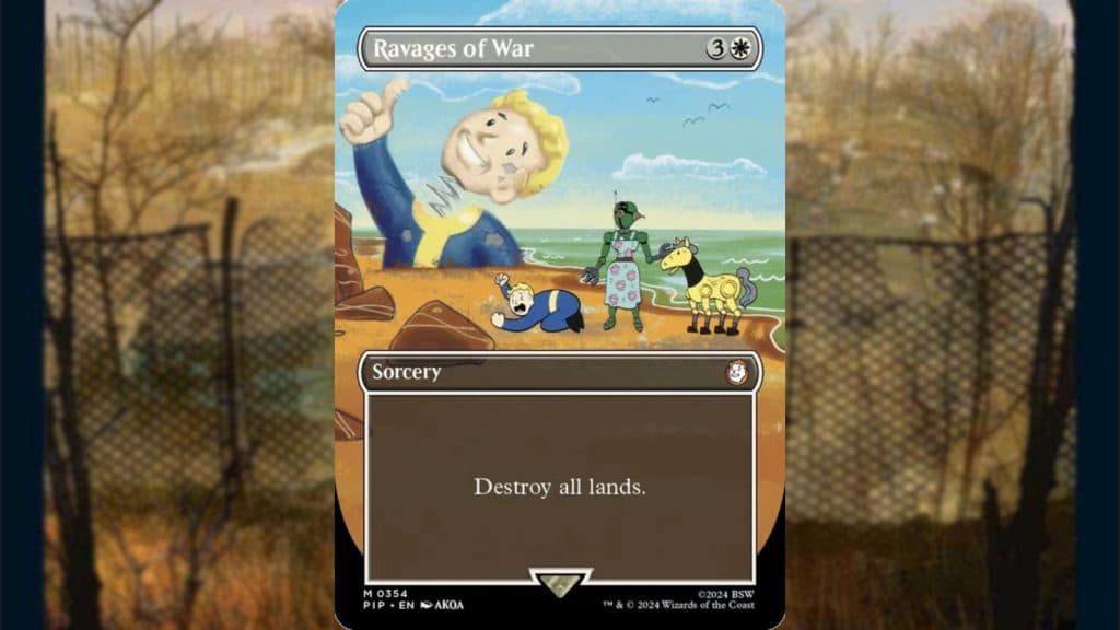 MTG Fallout Ravages of War