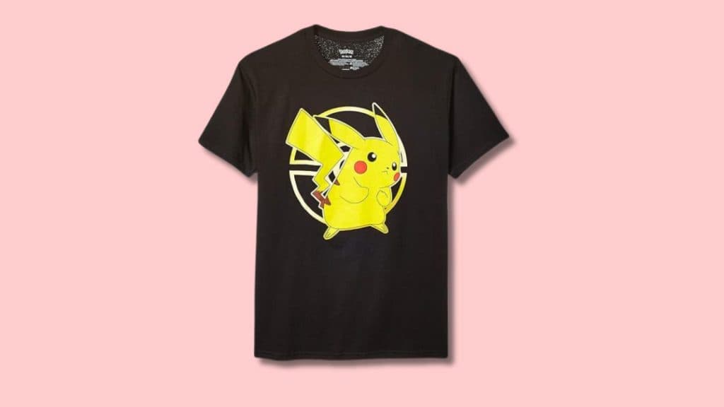 Pikachu Poke Ball t shirt.