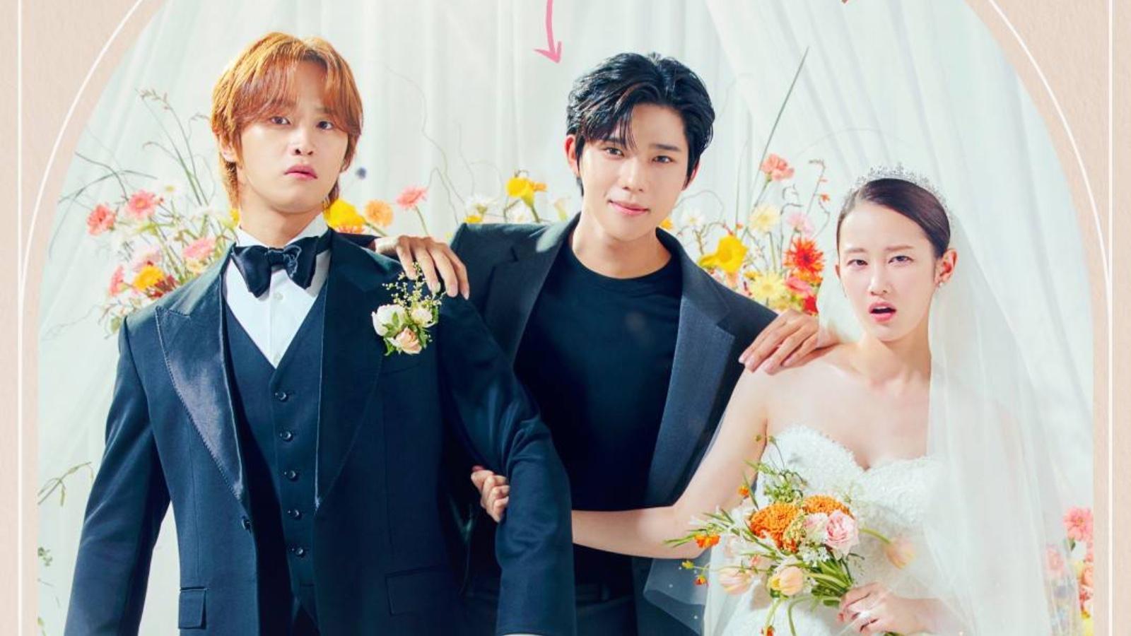 Jeon Jong-seo, Moon Sang-min, Kim Do-wan in Wedding Impossible.
