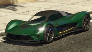 An image of a Dewbauchee Vagner in GTA Online. 