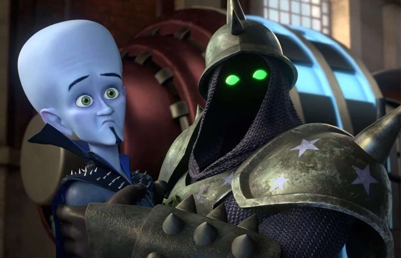 A still from Megamind vs. The Doom Syndicate