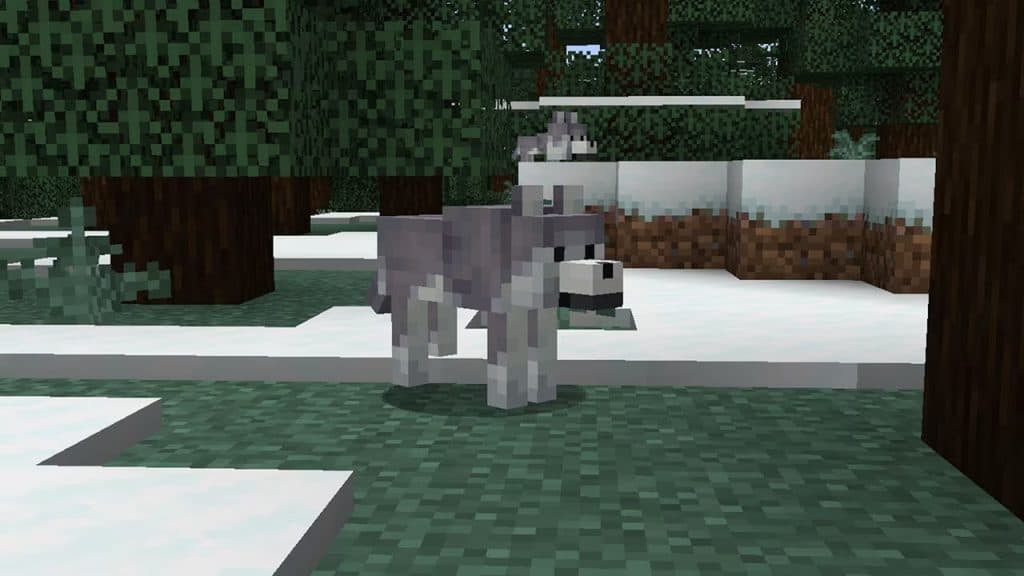 Minecraft ashen wolf