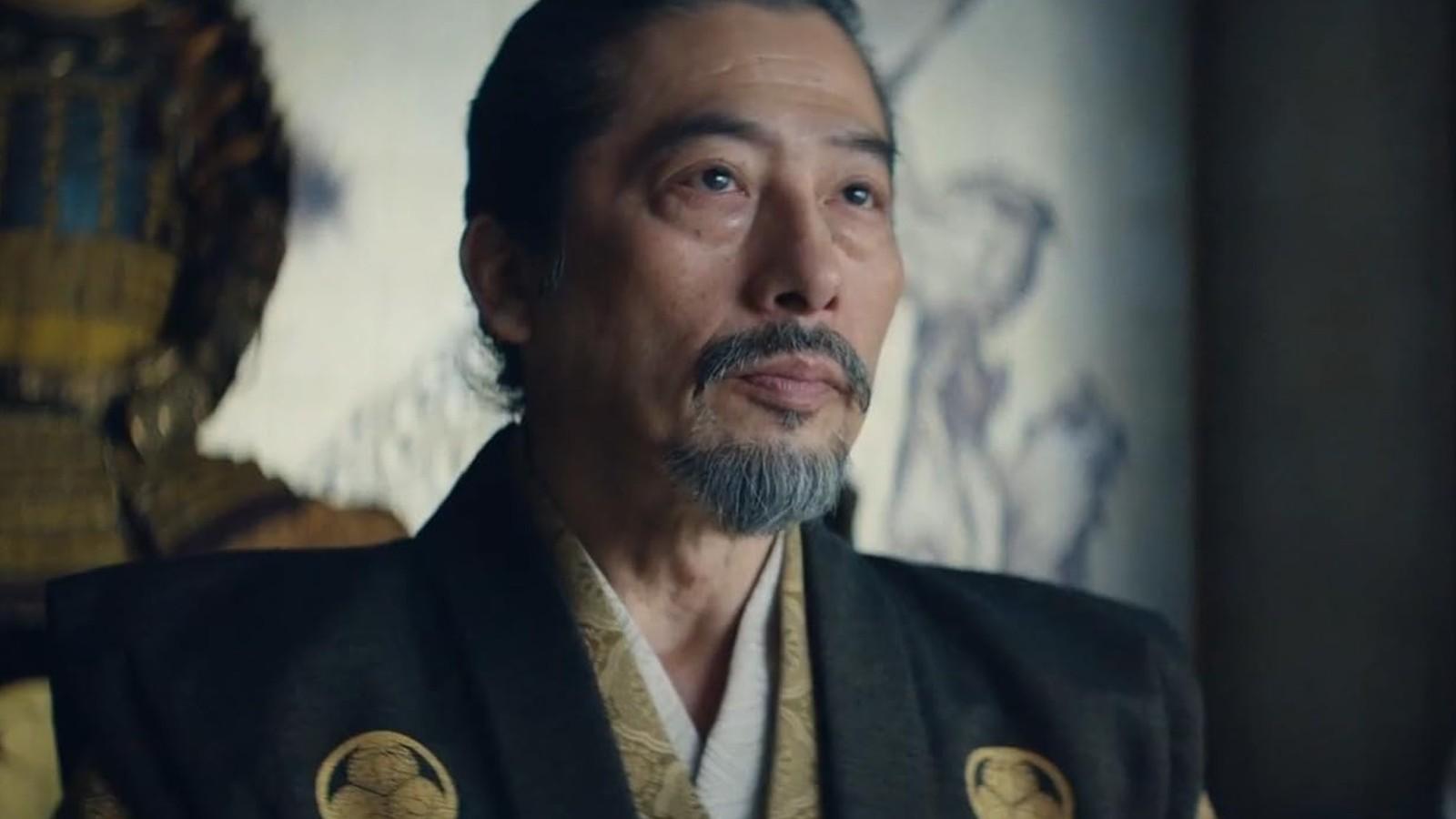 Hiroyuki Sanada looking noble as Yoshii Toranaga in Shogun.
