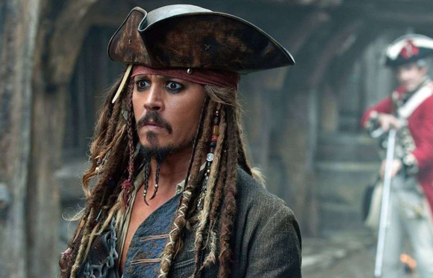 Johnny Depp in Pirates of the Carribean