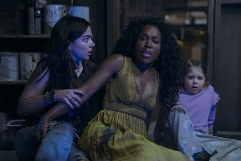 Taegen Burns as Taylor, DeWanda Wise as Jessica and Pyper Braun as Alice in Imaginary