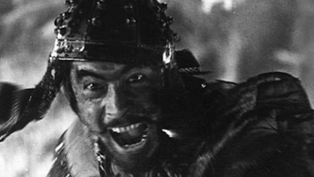 Toshiro Mifune in Seven Samurai