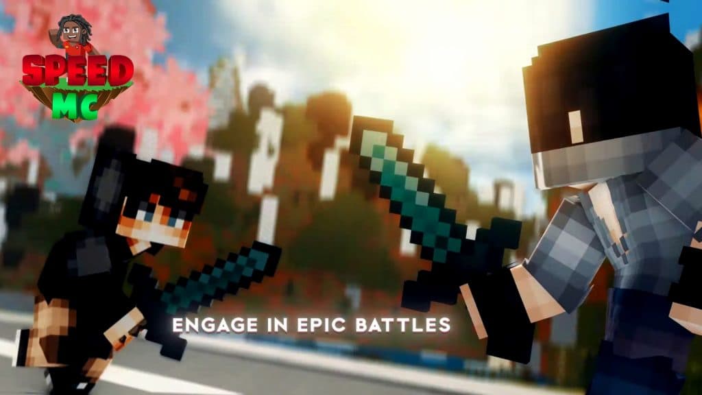 IShowSpeed Minecraft server battles
