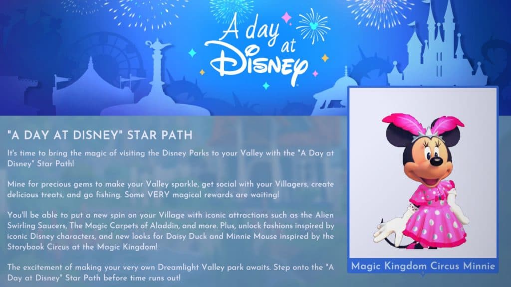 Disney Dreamlight Valley Star Path