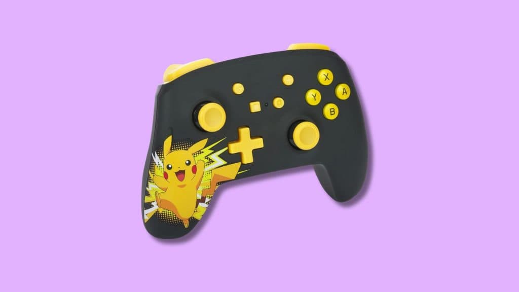 Pikachu PowerA controller.
