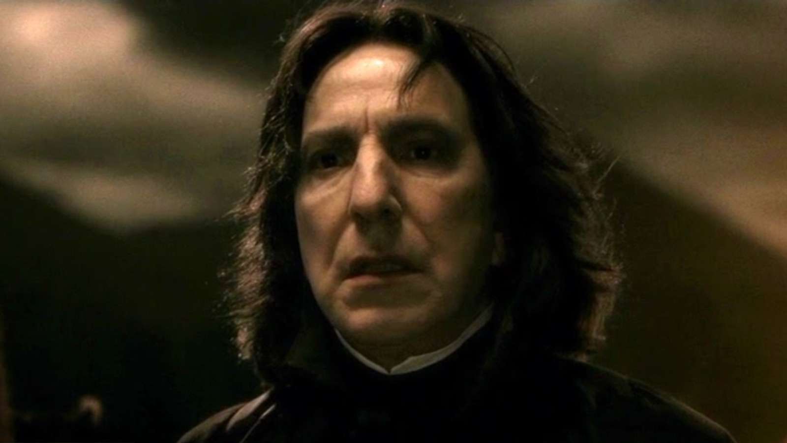 Alan Rickman as Snape in Harry Potter and the Half Blood Prince