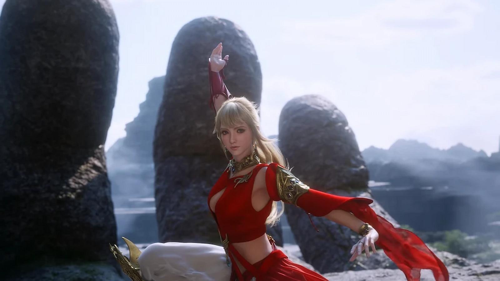 Lyse from Stormblood trailer in FF14