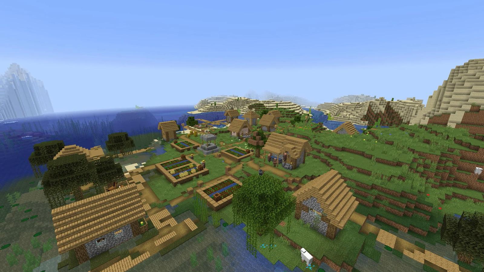 minecraft village screenshot