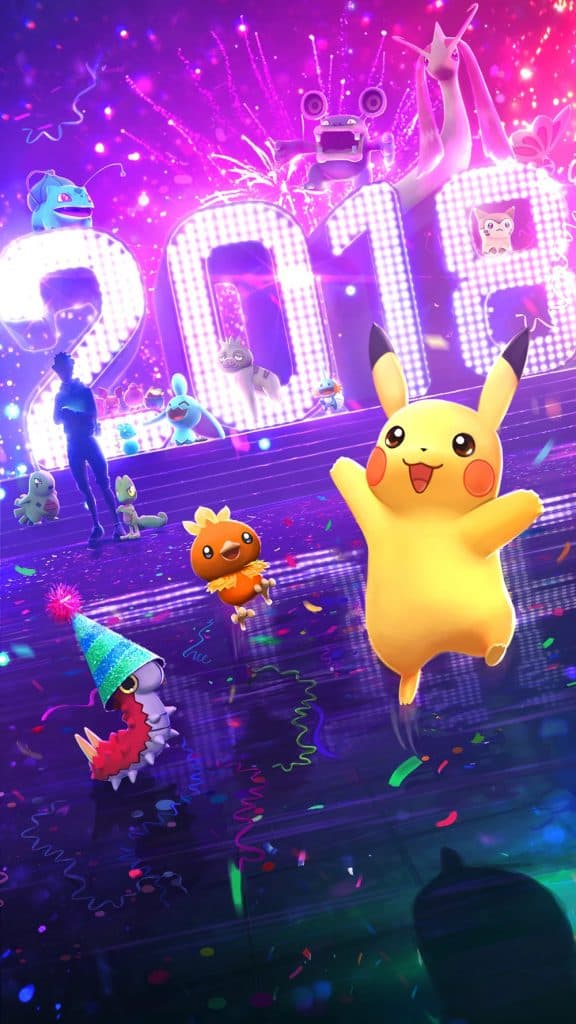 pokemon go loading screen new year 2018