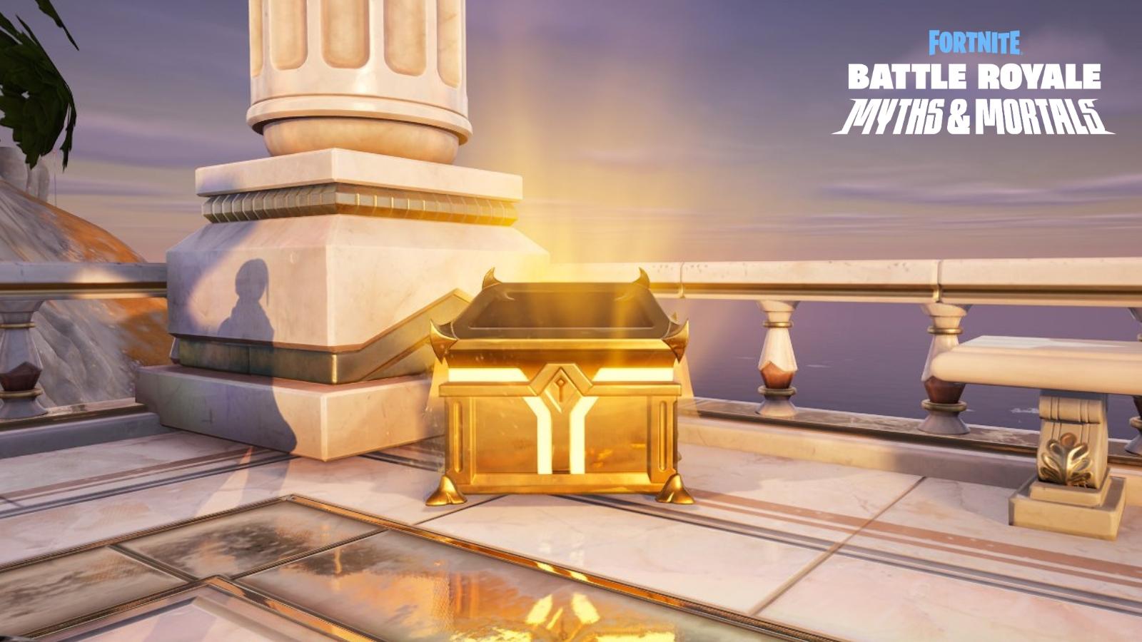 Olympus Chest in Fortnite Chapter 5 Season 2