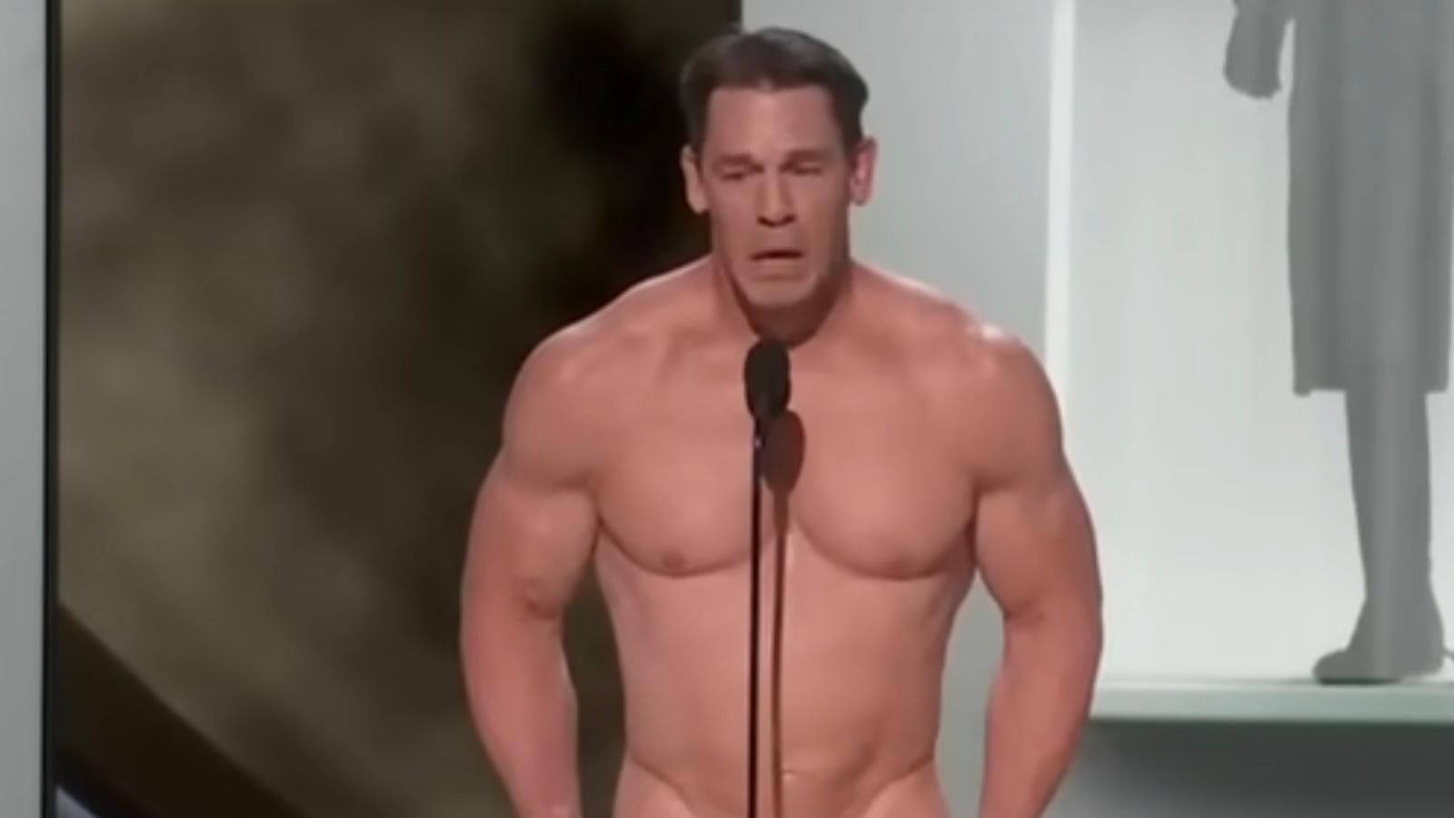 John Cena at the 2024 Oscars