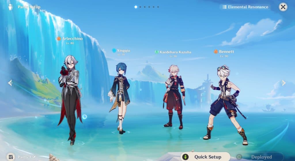A screenshot from the game Genshin Impact