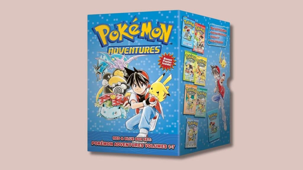 Pokemon manga collection product image.