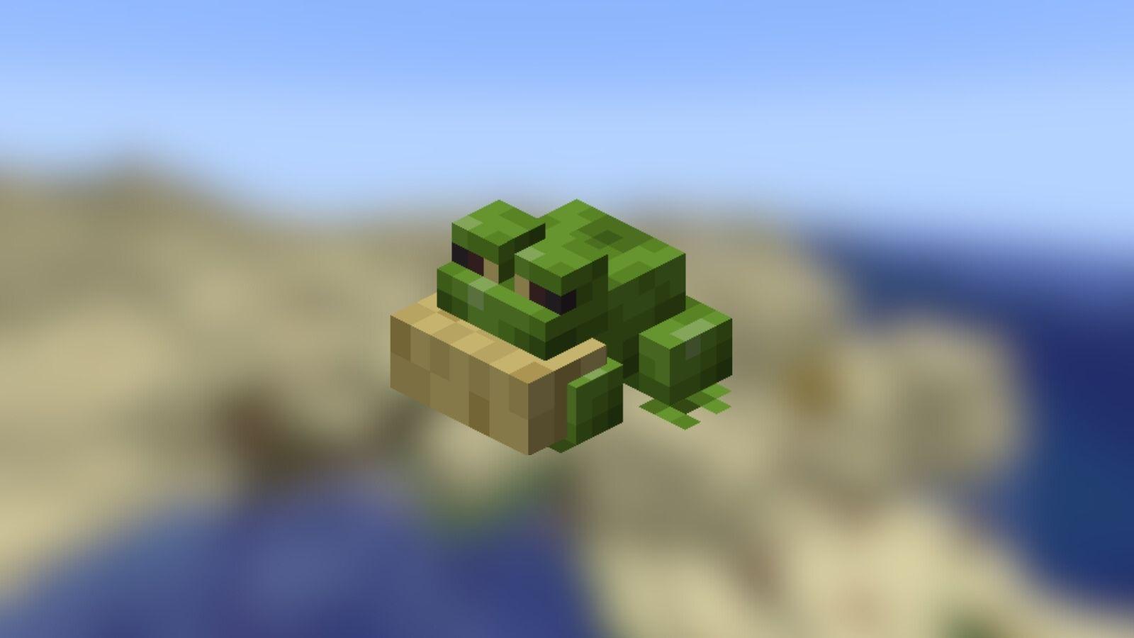 Minecraft frogs