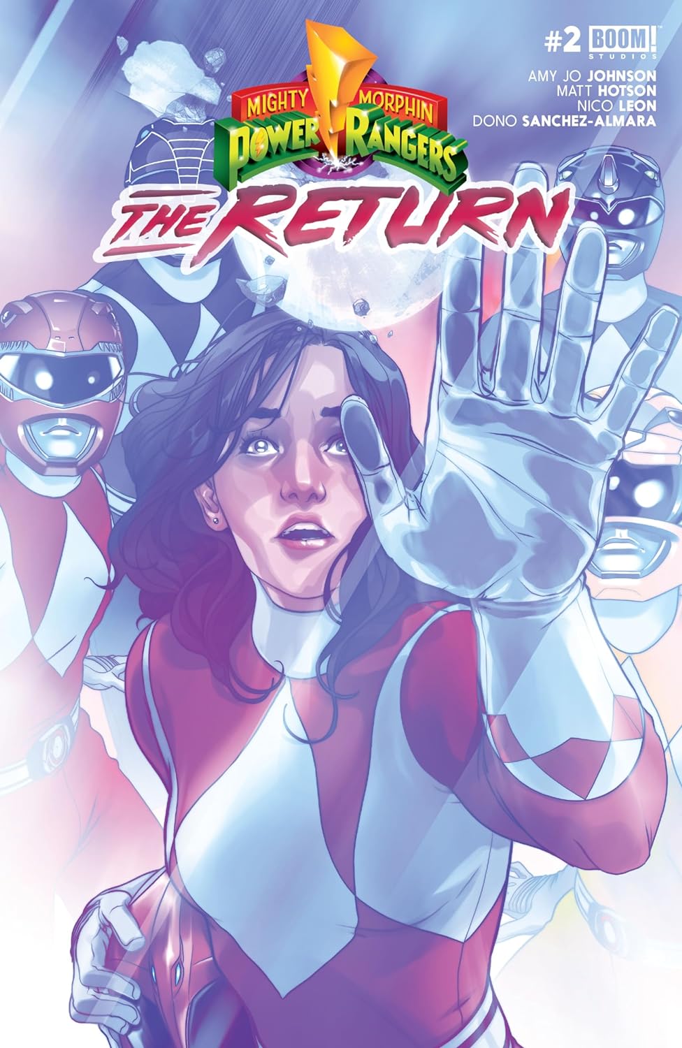 Mighty Morphin Power Rangers: The Return #2 cover art