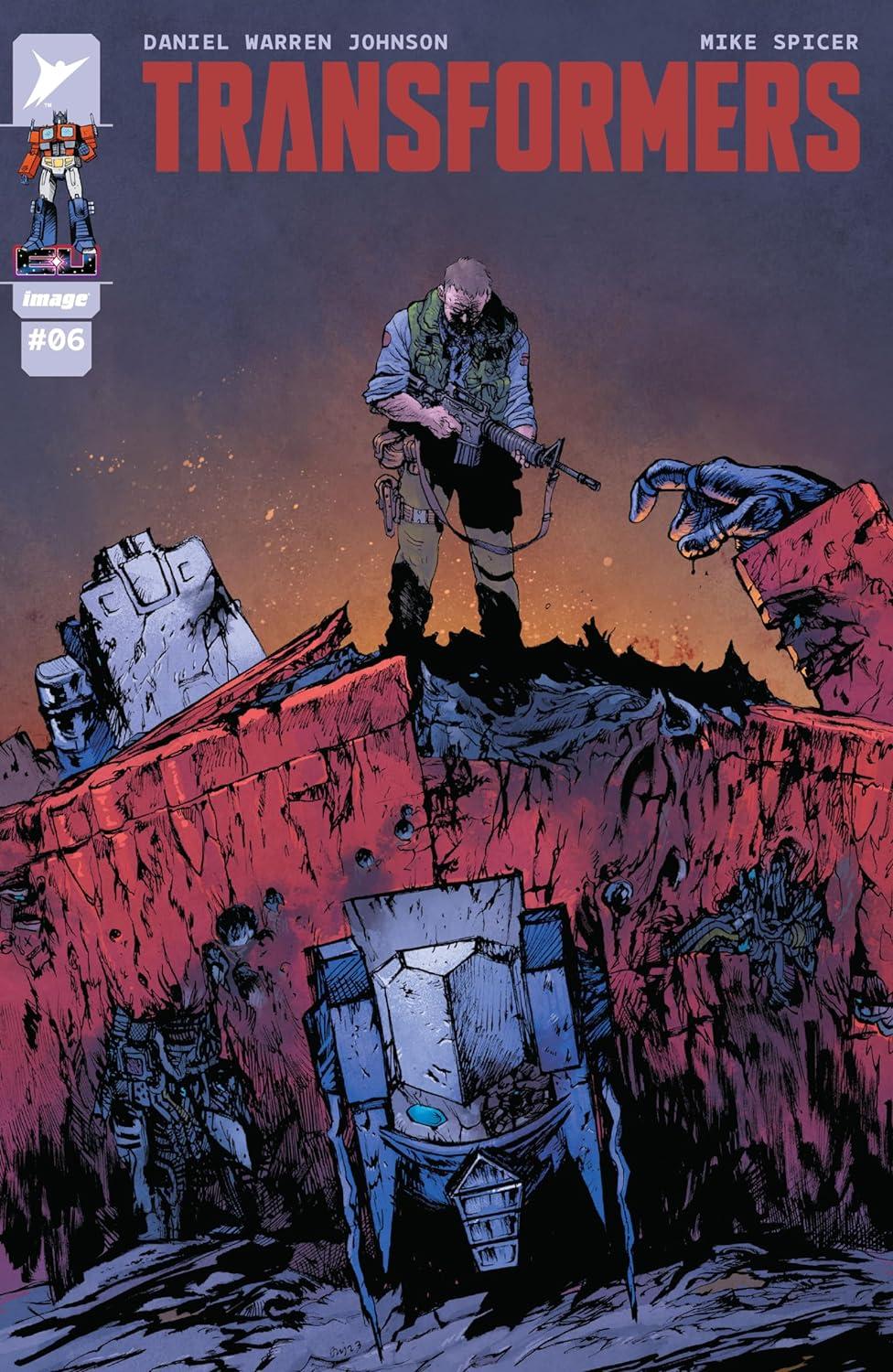Transformers #6 cover art