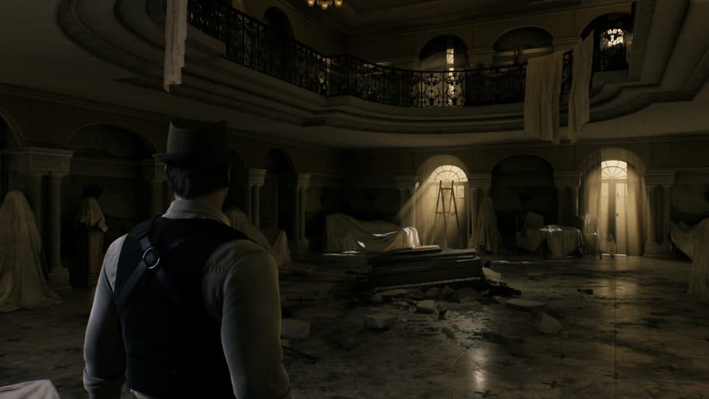 A screenshot from the game Alone in the Dark