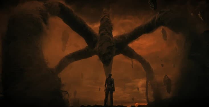 The Mind Flayer in Stranger Things Season 4.