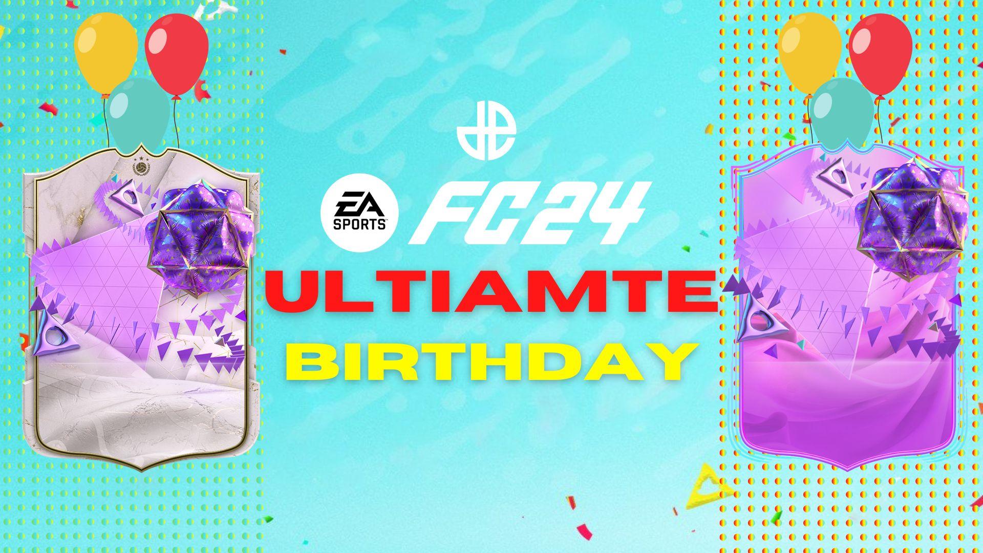 Cards from EA SPORTS FC Birthday promo