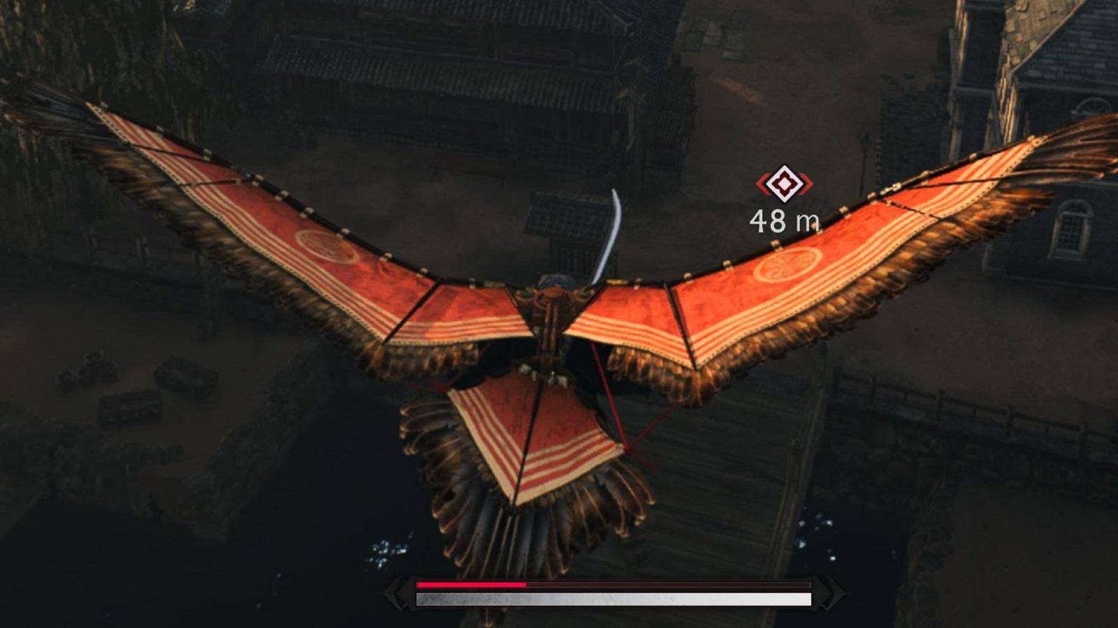 Glider in Rise of the Ronin