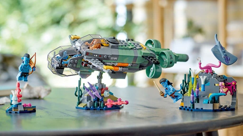 LEGO Avatar: The Way of Water Mako Submarine set