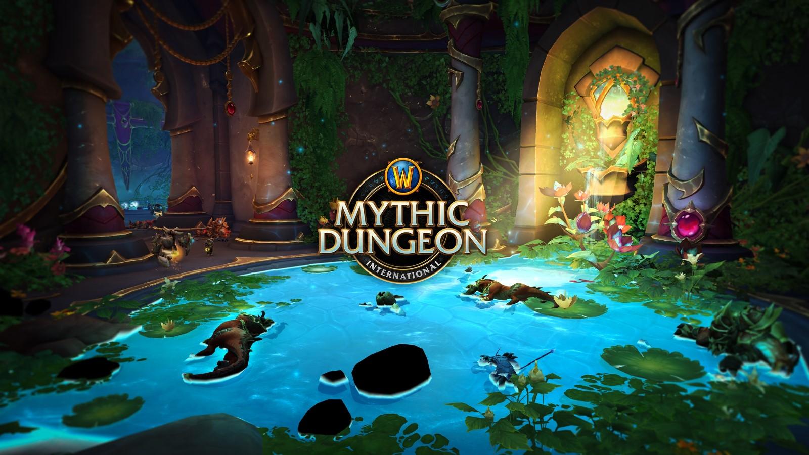 The Mythic Dungeon international logo