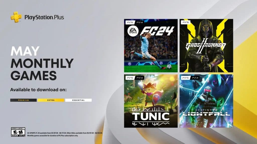 PS+ May 2024 Essential