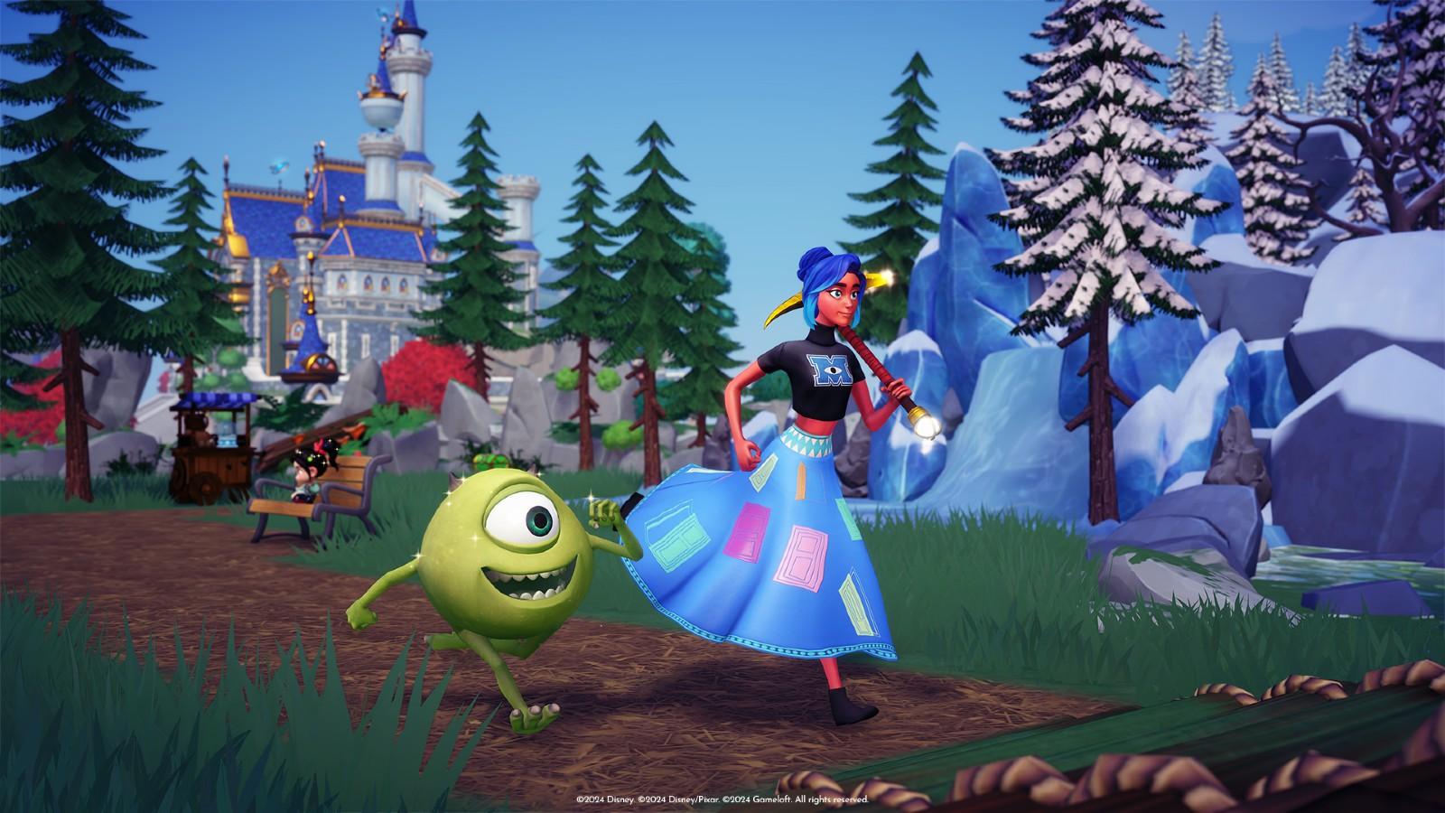 An image of Disney Dreamlight Valley gameplay.