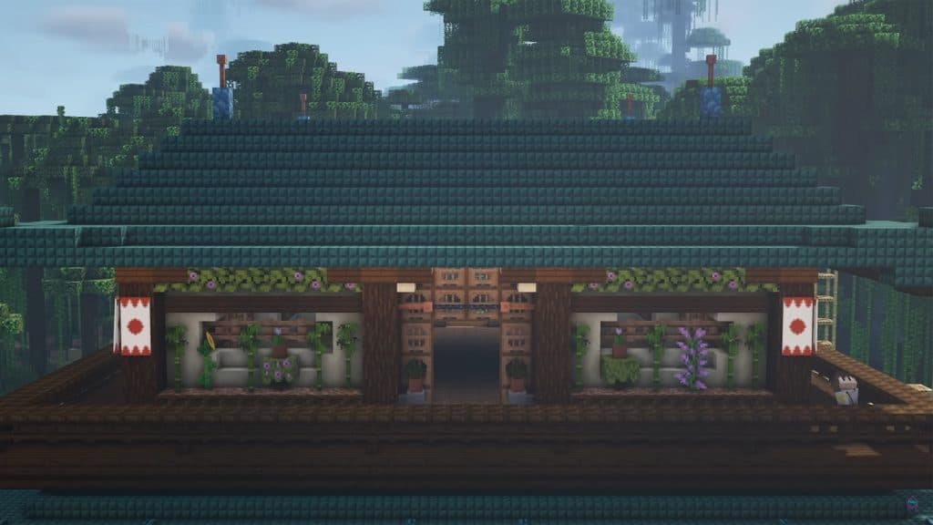 an image of Minecraft Large Japanese House