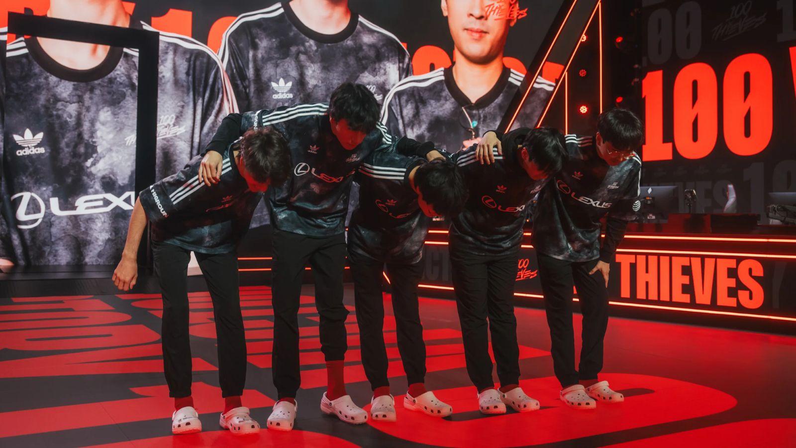 100 Thieves partner with Crocs