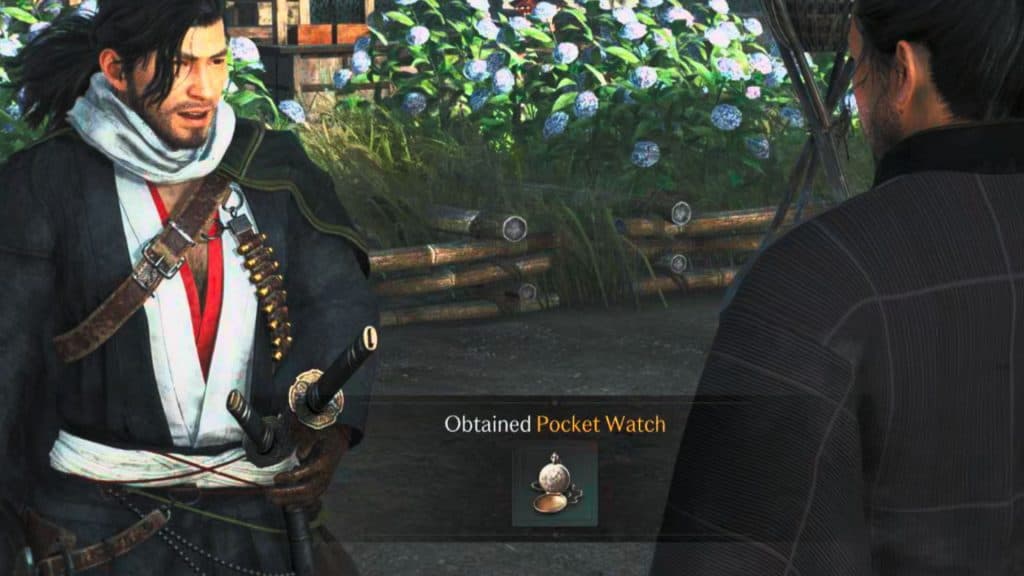 The Pocket Watch in Rise of the Ronin