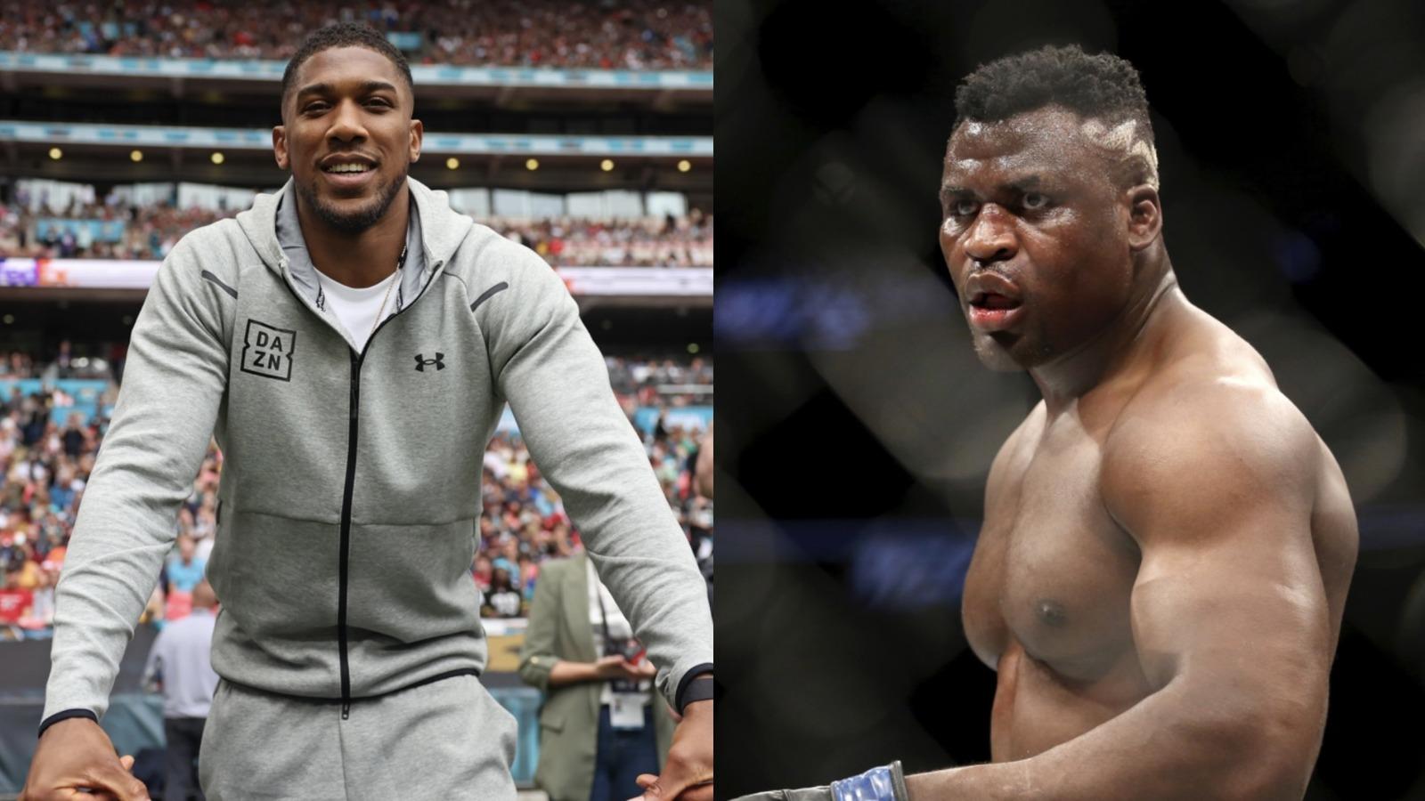 Anthony Joshua’s coach has explained why Francis Ngannou suffered a second-round knockout