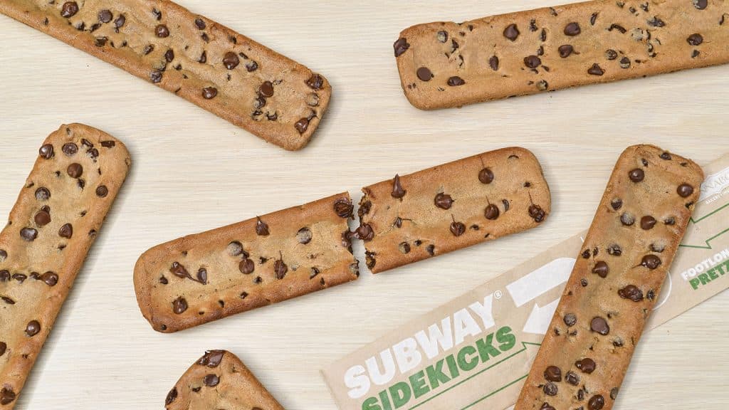 Subway Footlong cookies