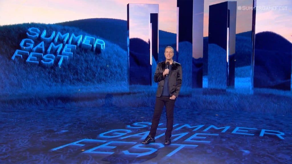 Summer Games Fest with Geoff Keighley on stage