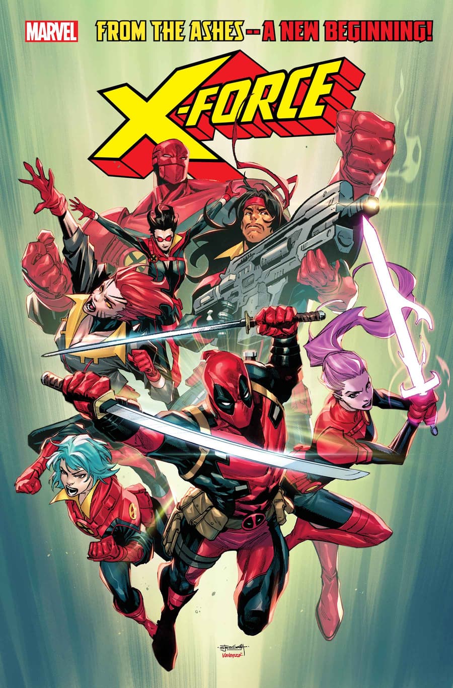 X-Force #1 cover art