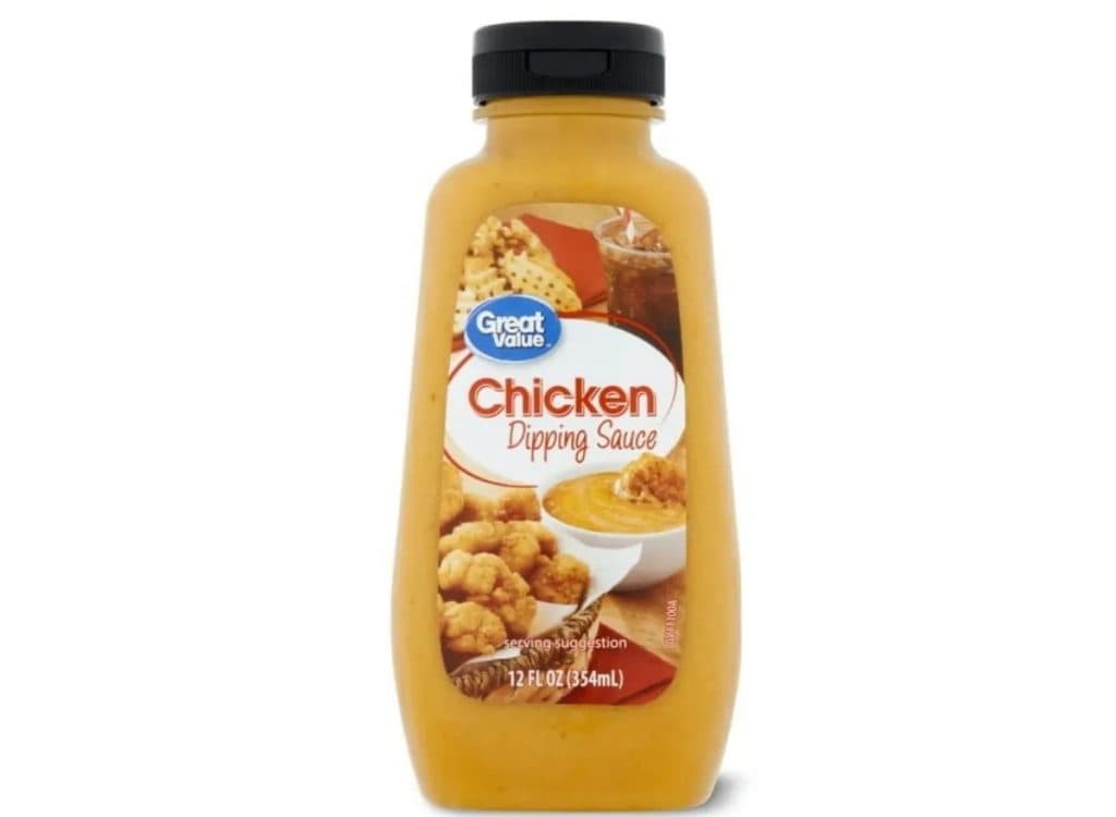 Walmart's chicken dipping sauce