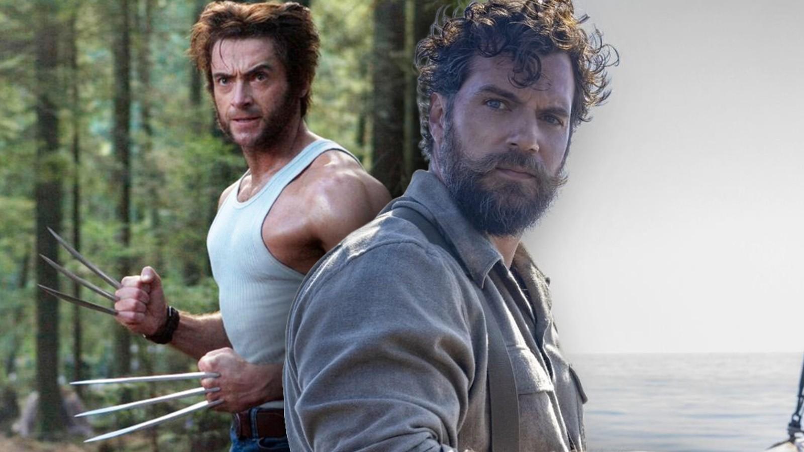 Hugh Jackman's Wolverine and Henry Cavill