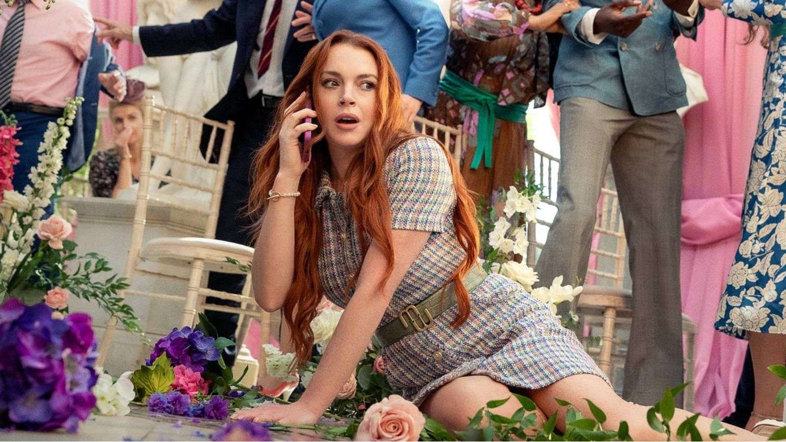 Lindsay Lohan in Netflix's Irish Wish