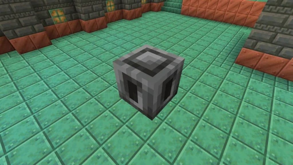 An image of a Heavy Core in Minecraft.