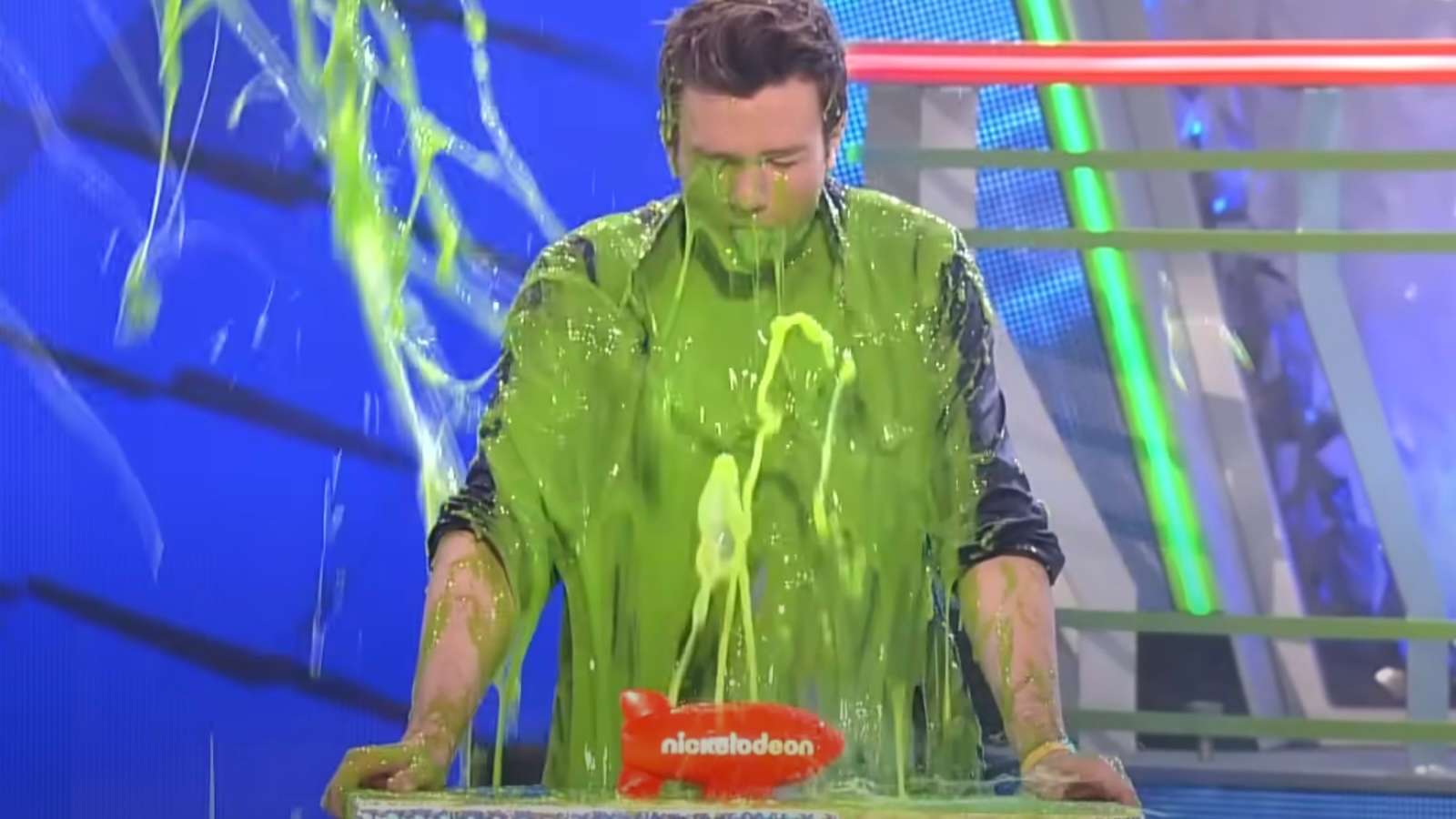 Nickelodeon slime scene shown in Quiet on Set: The Dark Side of Kids TV