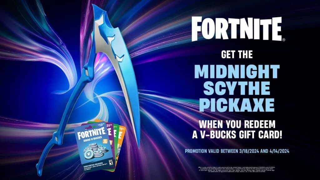 Fortnite Midnight Pickaxe