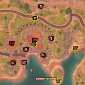 Chests Spawns in Snooty Steppes Fortnite