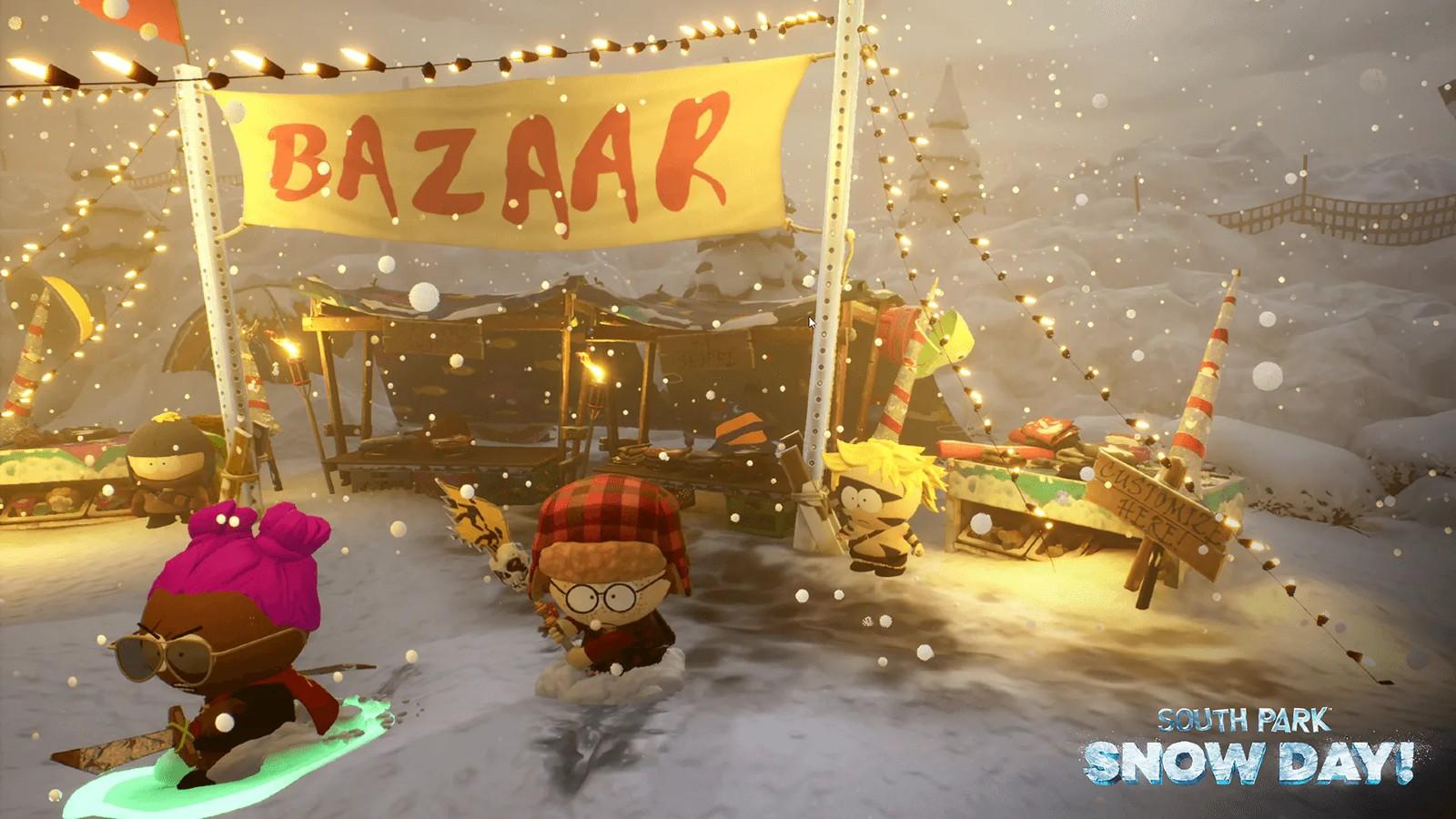 An image of South Park: Snow Day gameplay.