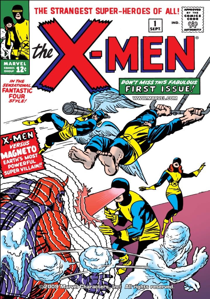 Cover art to Uncanny X-Men #1